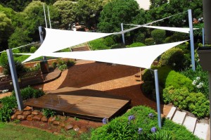 Żagiel przeciwsłoneczny TRÓJKĄT NA WYMIAR