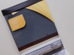 Próbnik profesjonalny z materiałami PCV oraz Mesh do osłon przeciwsłonecznych polskiej marki SunShade.