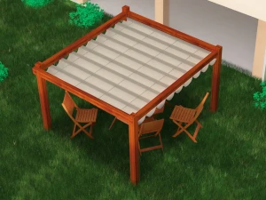 Roleta rzymska pozioma premium Decor 2,5x4