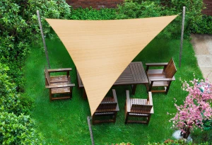 Żagiel przeciwsłoneczny HDPE 7x7x7